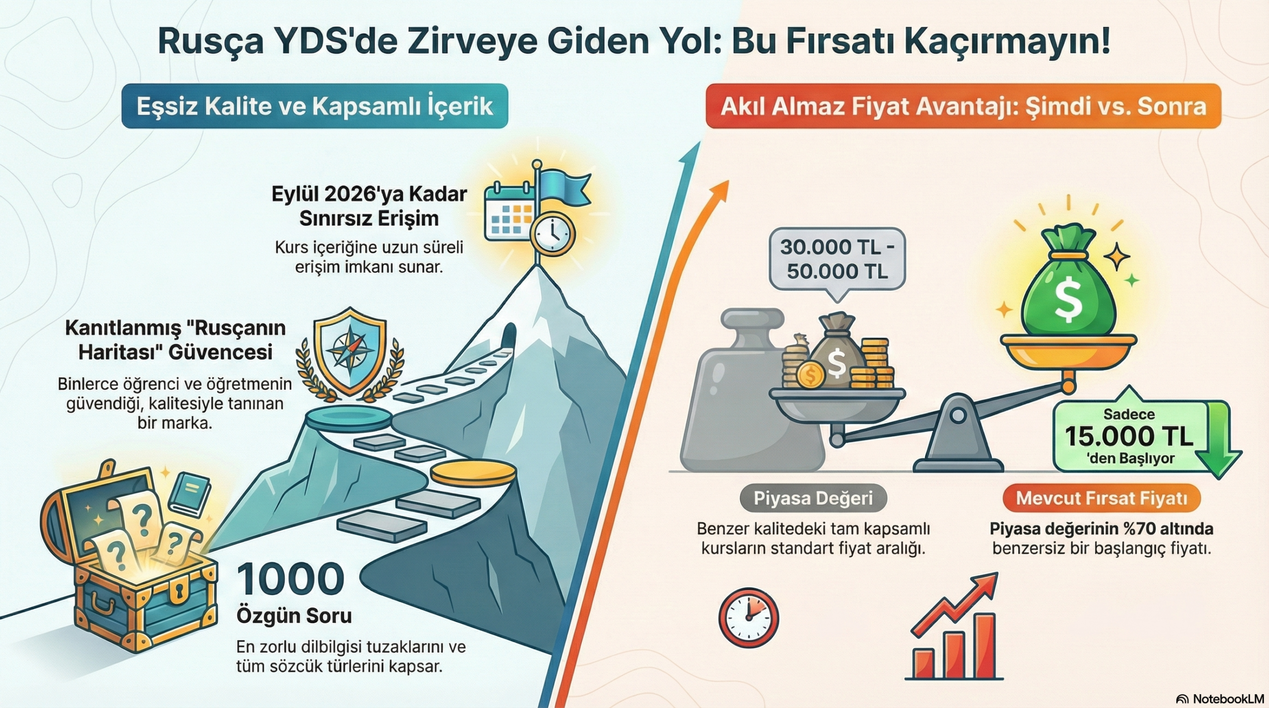 1000 Soruluk Rusça YDS Seti (sisteme aşamalı olarak yüklenmektedir)